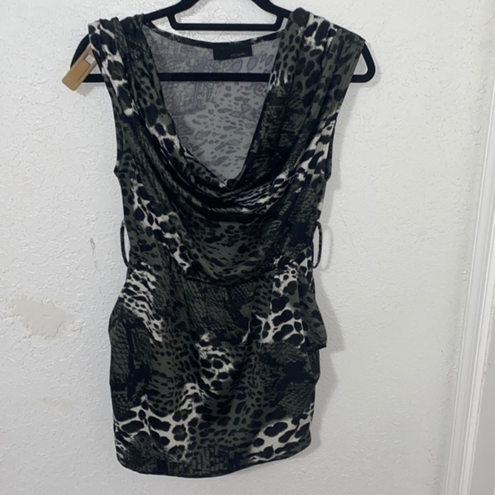 Hypnotik animal print blouse